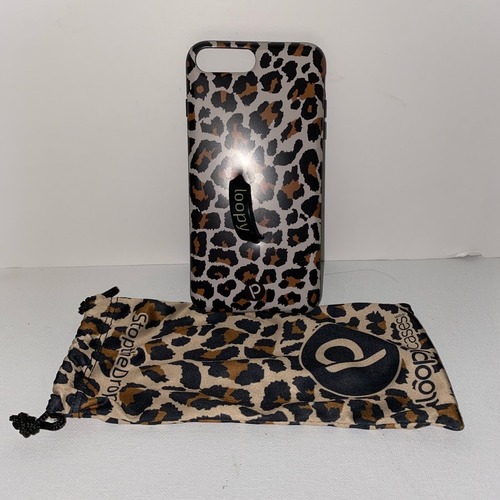 Loopy Leopard Case. iPhone 8 Plus